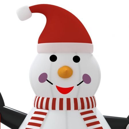 Inflatable Snowman with LEDs 460 cm