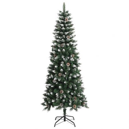 Artificial Christmas Tree with Stand Green 210 cm PVC