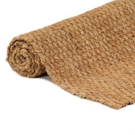 Rug Rectangular Natural 180x250 cm Jute