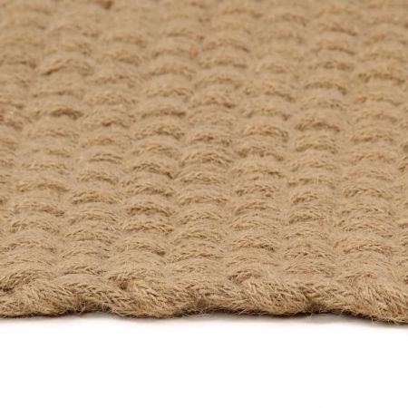 Rug Rectangular Natural 120x180 cm Jute