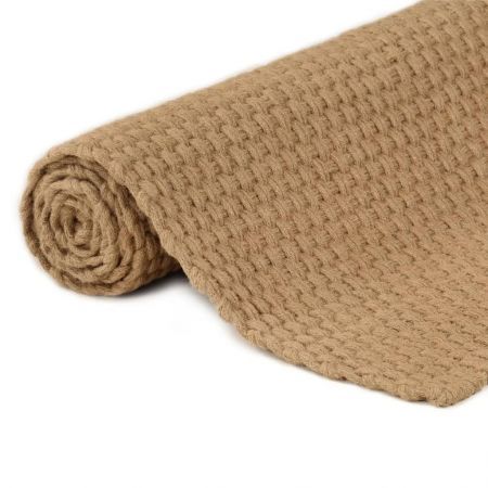 Rug Rectangular Natural 120x180 cm Jute