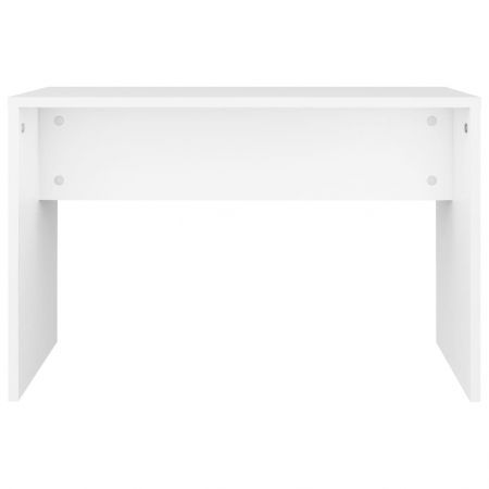 Dressing Stool White 70x35x45 cm Engineered Wood