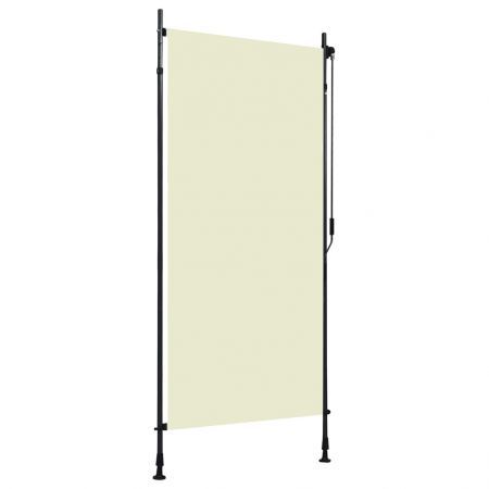 Outdoor Roller Blind 100x270 cm Cream