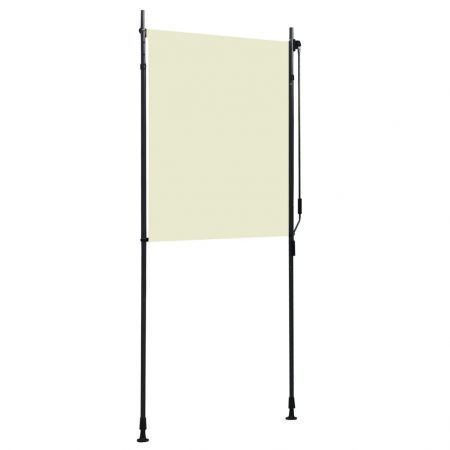 Outdoor Roller Blind 100x270 cm Cream