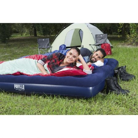 Bestway Inflatable Flocked Airbed 203 x 183 x 22 cm 67004