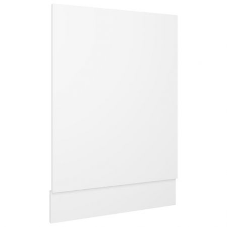 Dishwasher Panel White 45x3x67 cm Engineered Wood