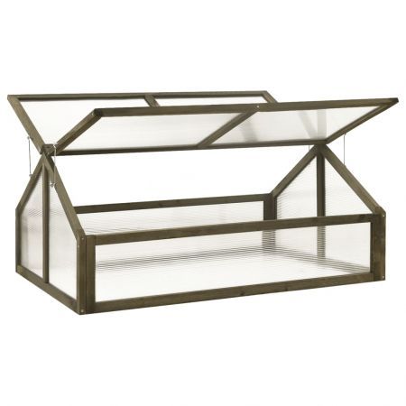 Greenhouse Grey 114x80x50 cm Firwood