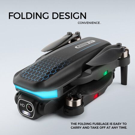 2023 Newest 6K Drone Brushless Motor Gps High-Definition Aerial Photography Remote Control Drone Folding Quadcopter Optical Flow Aircraft