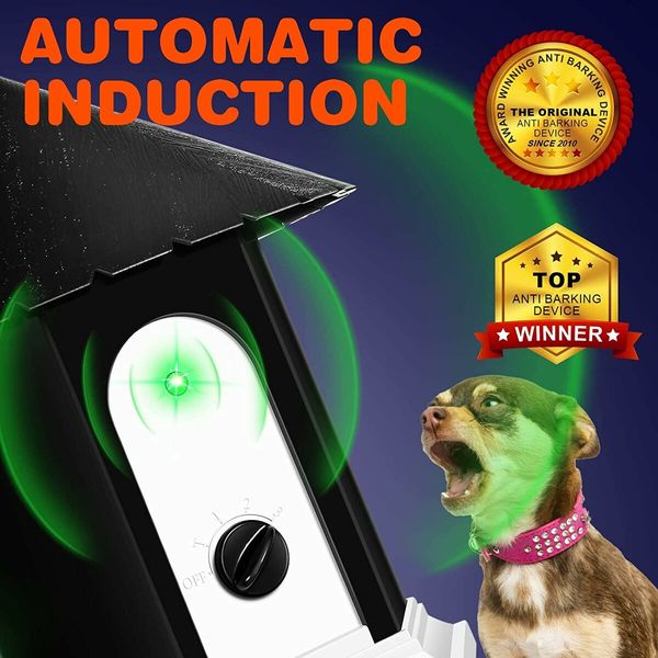 Anti Barking Device,Dog Barking Control Devices Up to 50 Ft Range Dog Training & Behavior Aids,2 in 1 Ultrasonic Dog Barking Deterrent Devices,Outdoor Anti Barking Device