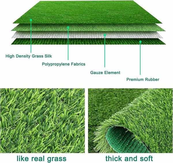 1pcs Chicken Nesting Box Pads, Thick Artificial Grass Mat for Chicken Coop Bedding, 30*30cm