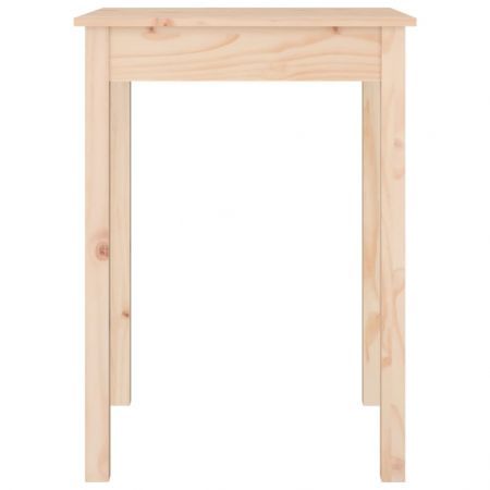 Dining Table 55x55x75 cm Solid Wood Pine