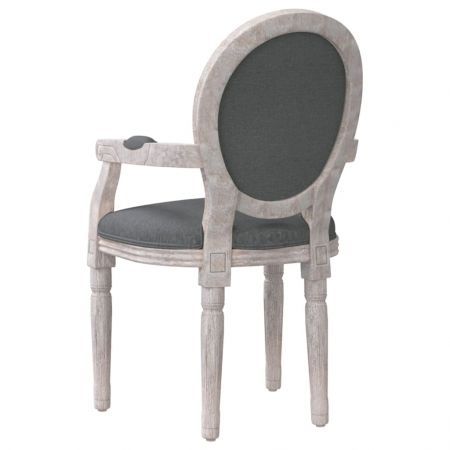 Dining Chair Dark Grey 54x56x96.5 cm Fabric