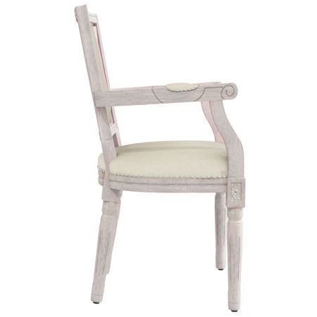 Dining Chair Beige linen