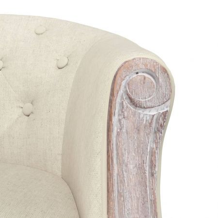 Dining Chair Beige linen