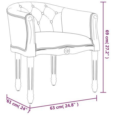 Dining Chair Beige linen