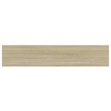 Bookshelf Boards 8 pcs Sonoma Oak 100x20x1.5 cm Engineered Wood