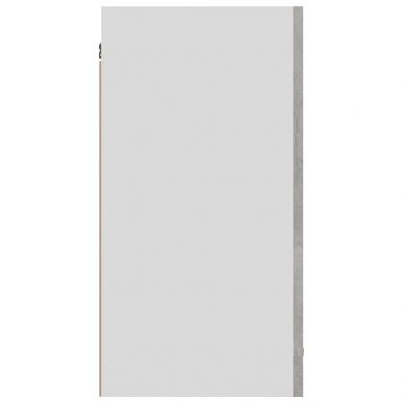 Hanging Cabinet Concrete Grey 80x31x60 cm Engineered Wood