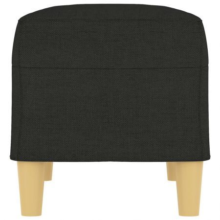 Bench Black 70x35x41 cm Fabric