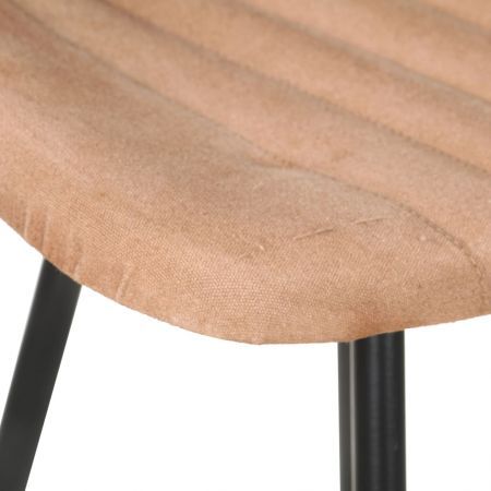 Bar Stools 4 pcs Brown Real Leather