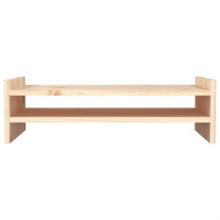 Monitor Stand 50x27x15 cm Solid Wood Pine