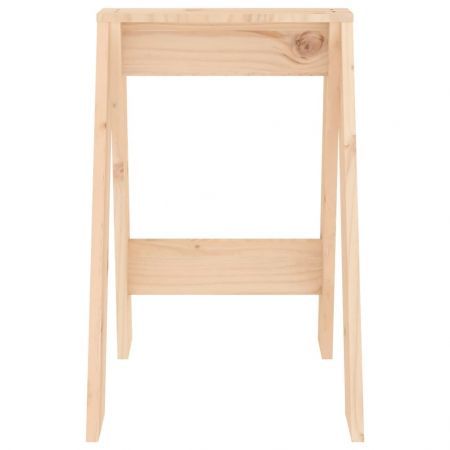 Stools 2 pcs 40x40x60 cm Solid Wood Pine