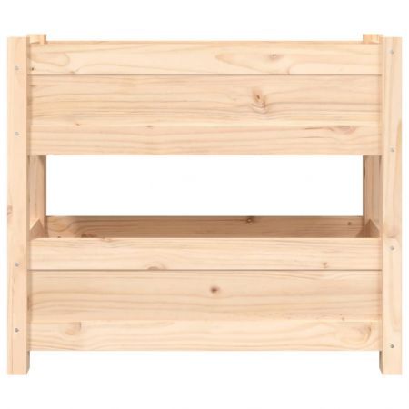 Planter 77x25x66 cm Solid Wood Pine