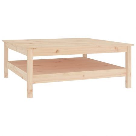 Coffee Table 100x100x40 cm Solid Wood Pine