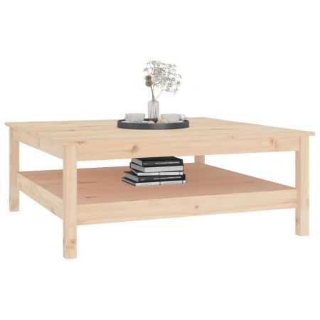 Coffee Table 100x100x40 cm Solid Wood Pine