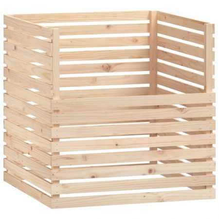 Composter 100x100x102 cm Solid Wood Pine