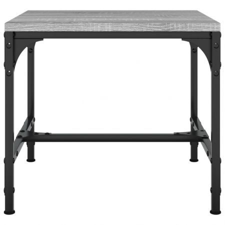 Coffee Table Grey Sonoma 50x50x35 cm Engineered Wood