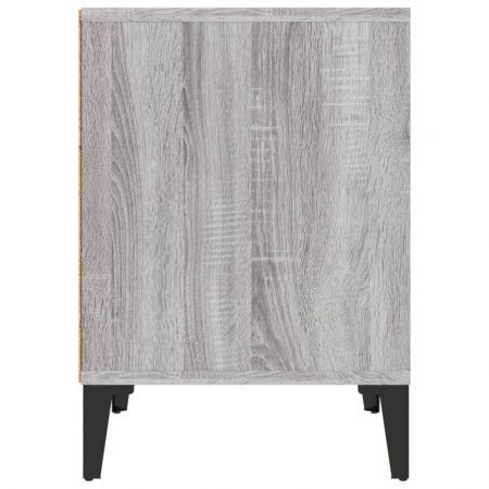 Bedside Cabinet Grey Sonoma 40x35x50 cm