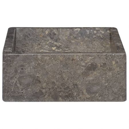 Sink 45x30x12 cm Marble High Gloss Grey