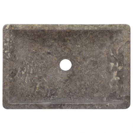 Sink 45x30x12 cm Marble High Gloss Grey