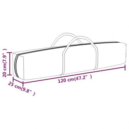 Folding Party Tent with Sidewalls Anthracite 3x6 m