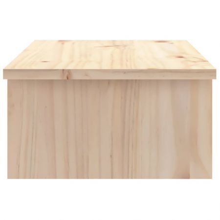 Monitor Stand 50x27x15 cm Solid Wood Pine