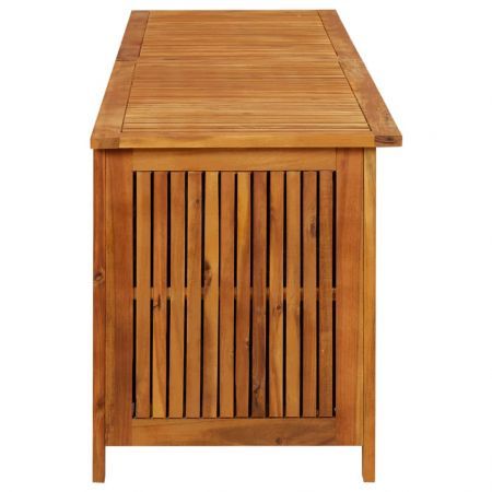 Garden Storage Box 200x50x58 cm Solid Wood Acacia