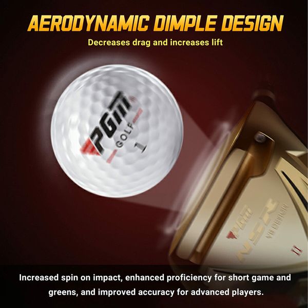 Premium Standard Golf Balls Performance Golf Balls for Distance and Control for Advanced Golfers - Golf Accessories 3PCS