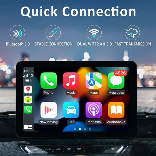 iOS Version Wireless CarPlay Adapter Wireless Apple Carplay, OEM Wired CarPlay Cars CarPlay Wireless Adapter