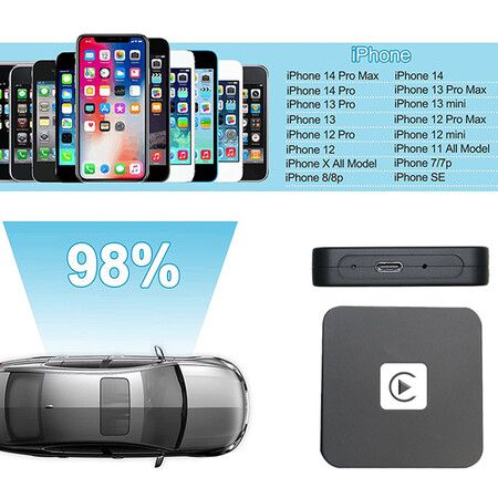 iOS Version Wireless CarPlay Adapter Wireless Apple Carplay, OEM Wired CarPlay Cars CarPlay Wireless Adapter