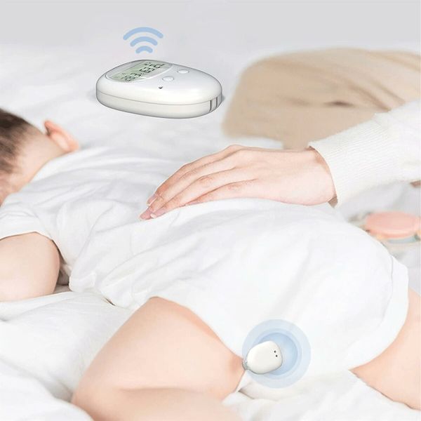 Bedwetting Remind Alarm， Wireless Bedwetting Alarm 10-20M Range Vibration Reminding Pee Alarm with Receiver for Boys Grils Kids Potty Training Elder Care