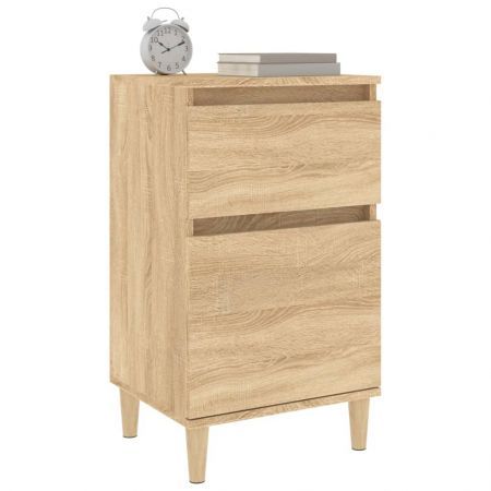 Bedside Cabinets 2 pcs Sonoma Oak 40x35x70 cm