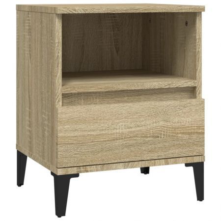 Bedside Cabinet Sonoma Oak 40x35x50 cm