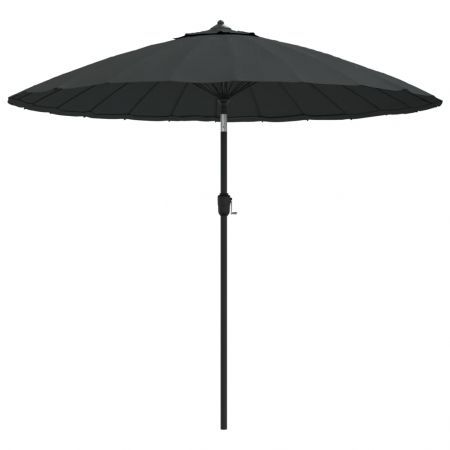 Outdoor Parasol with Aluminium Pole 270 cm Anthracite