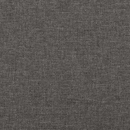 Pocket Spring Bed Mattress Dark Grey 107x203x20 cm Super Single Fabric