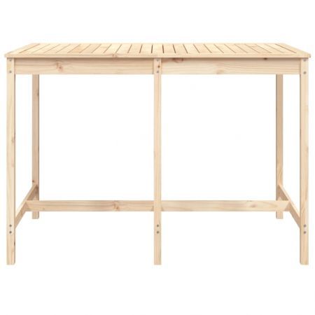 Garden Table 159.5x82.5x110 cm Solid Wood Pine