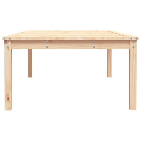 Garden Table 121x82.5x45 cm Solid Wood Pine