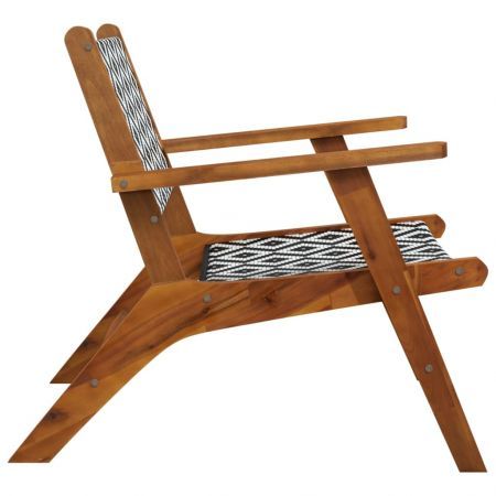 Garden Chairs 2 pcs Solid Acacia Wood