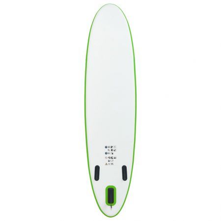 Inflatable Stand Up Paddle Board Set Green and White