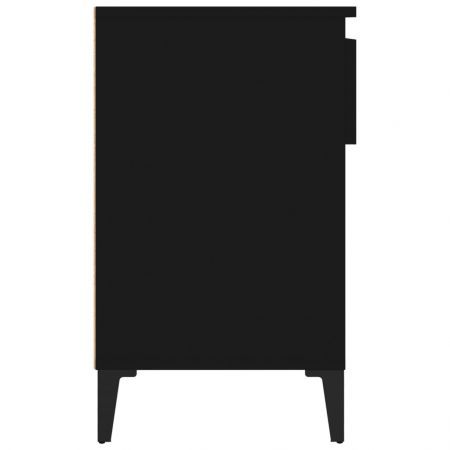 Shoe Cabinet Black 102x36x60 cm Engineered Wood