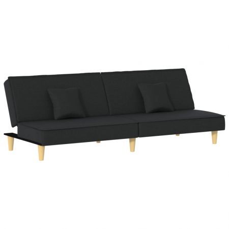 Sofa Bed Black Fabric